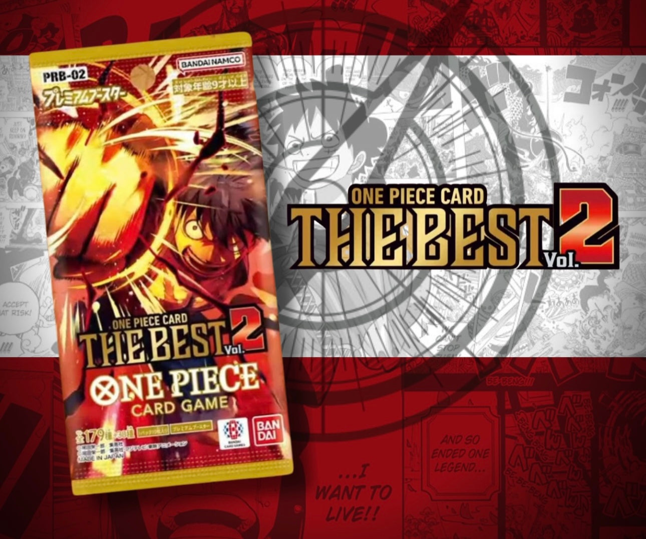 1x Booster One Piece PRB-02 japanisch