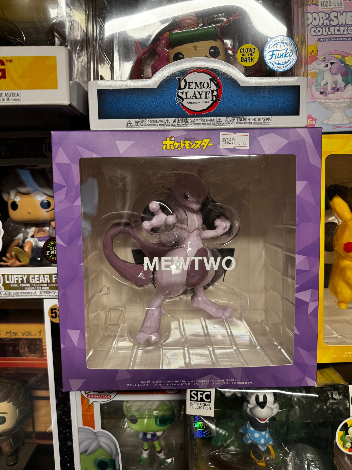 Mewtwo Polygo Figur Pokemon