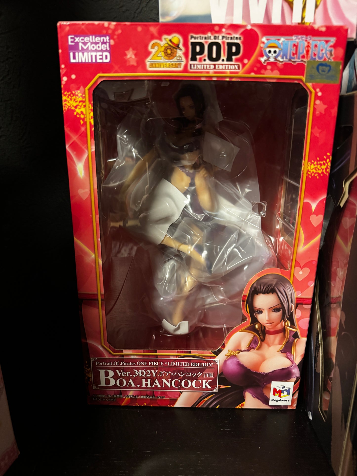 Boa Hancock p.o.p limited edition one piece Figur