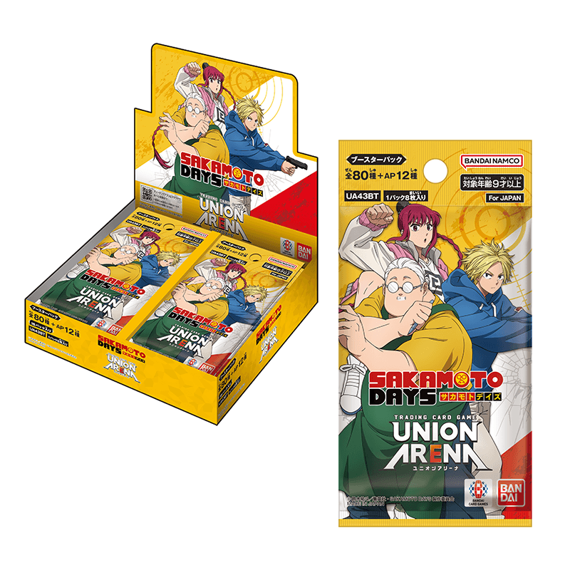 1x Display Sakamoto Days Union Arena Booster