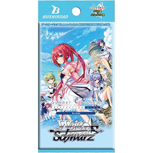 TV Anime Summer Pockets Weiss Schwarz Waifu Display Anime Booster Box