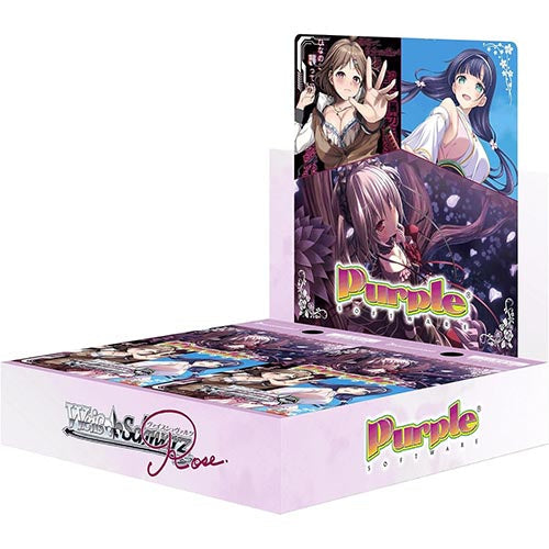 Weiss Schwarz Rose Booster Purple Software Anime Display