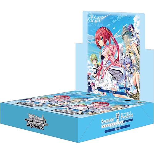 Summer Pockets REFLECTION BLUE Re:Edit Weiss Schwarz Waifu Display Anime Booster Box
