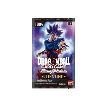 Dragon Ball Super Card Game Fusion World FB04 Ultra Limit English I Booster Pack / bundle /Display