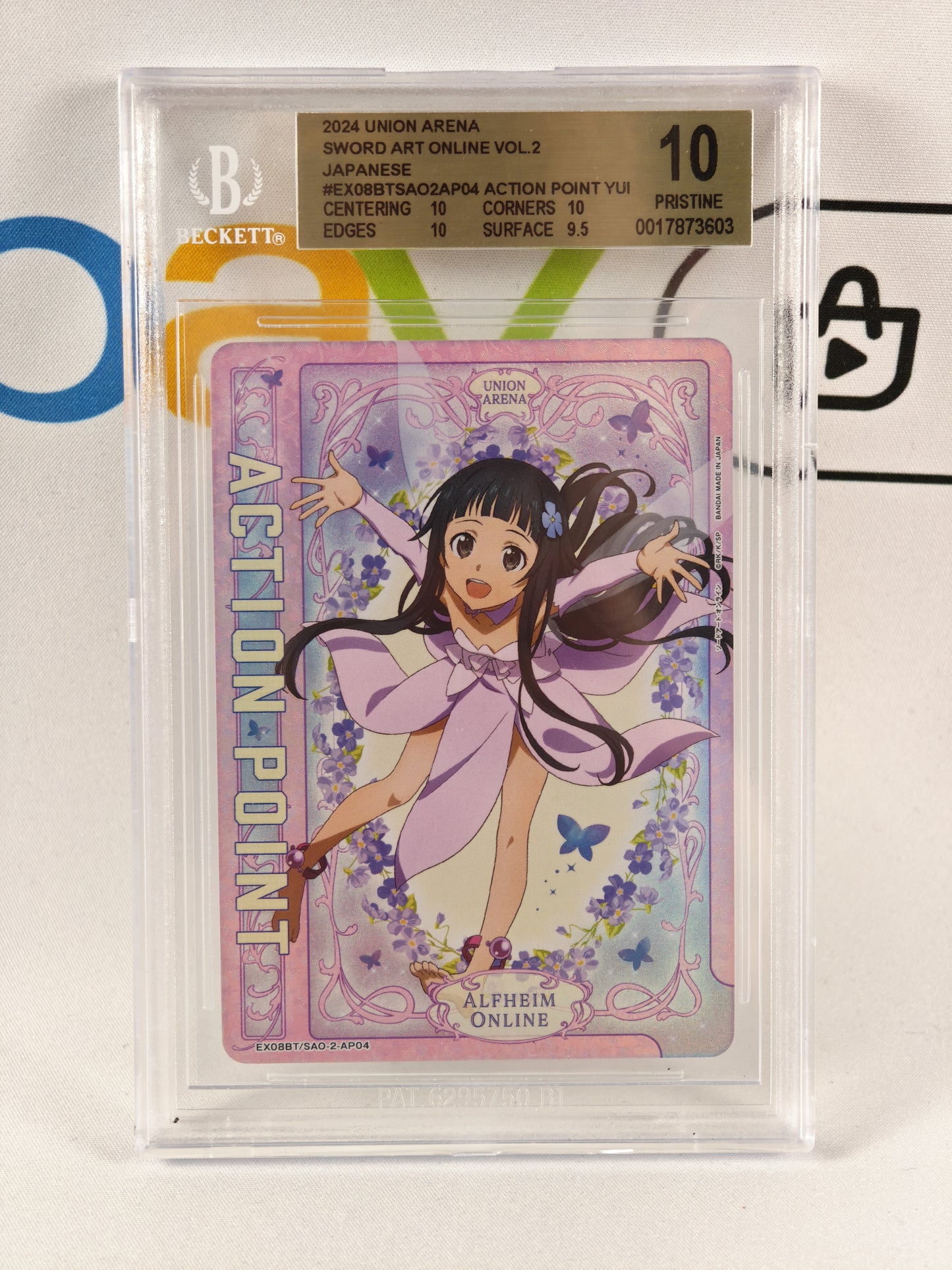 Yui Sword Art Online EX08BT/SAO-2-AP04 Action Point AP Beckett 10 JP