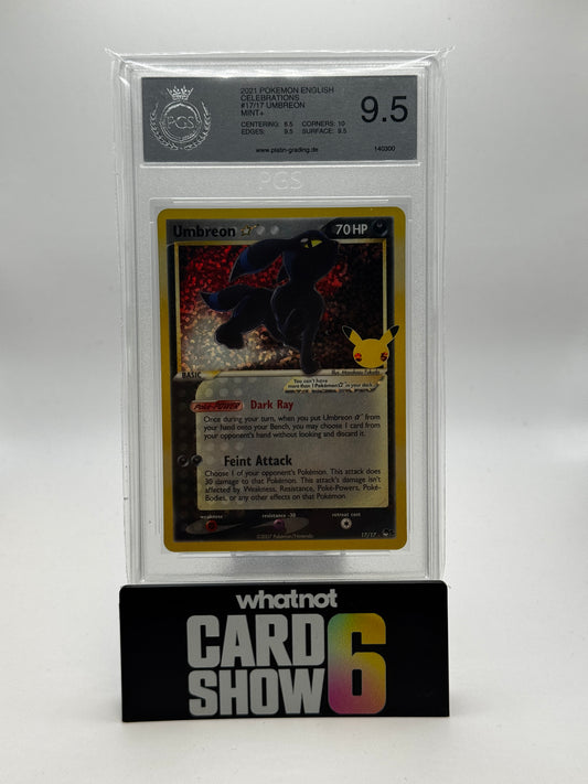 Pokemon Slap Umbreon Gold Star 25 PGS 9.5 *Preis Angebot bitte schicken*