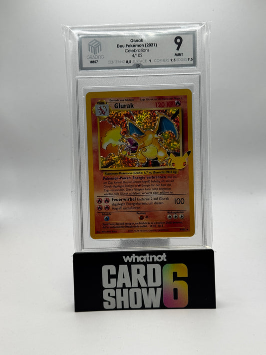Pokemon Slap Glurak Celebration M3 9 *Preis Angebot bitte schicken*