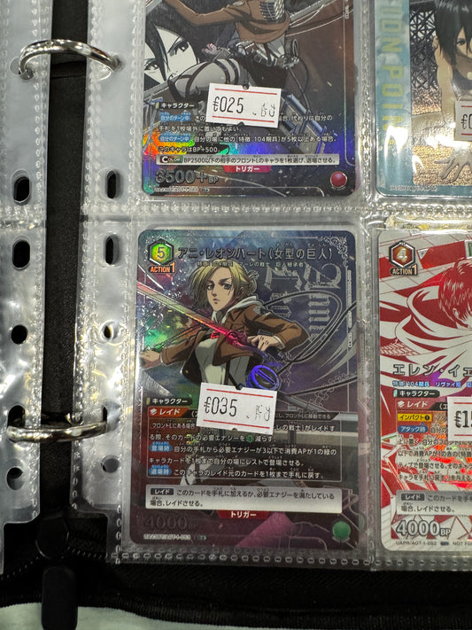 Anni UA23BT/AOT-1-053 Near Mint Attack on Titan