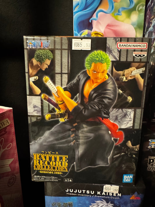 Zoro battle record one piece Figur