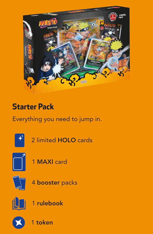 Special Pack Naruto Mythos TCG: First Edition Konoha Shidō Set