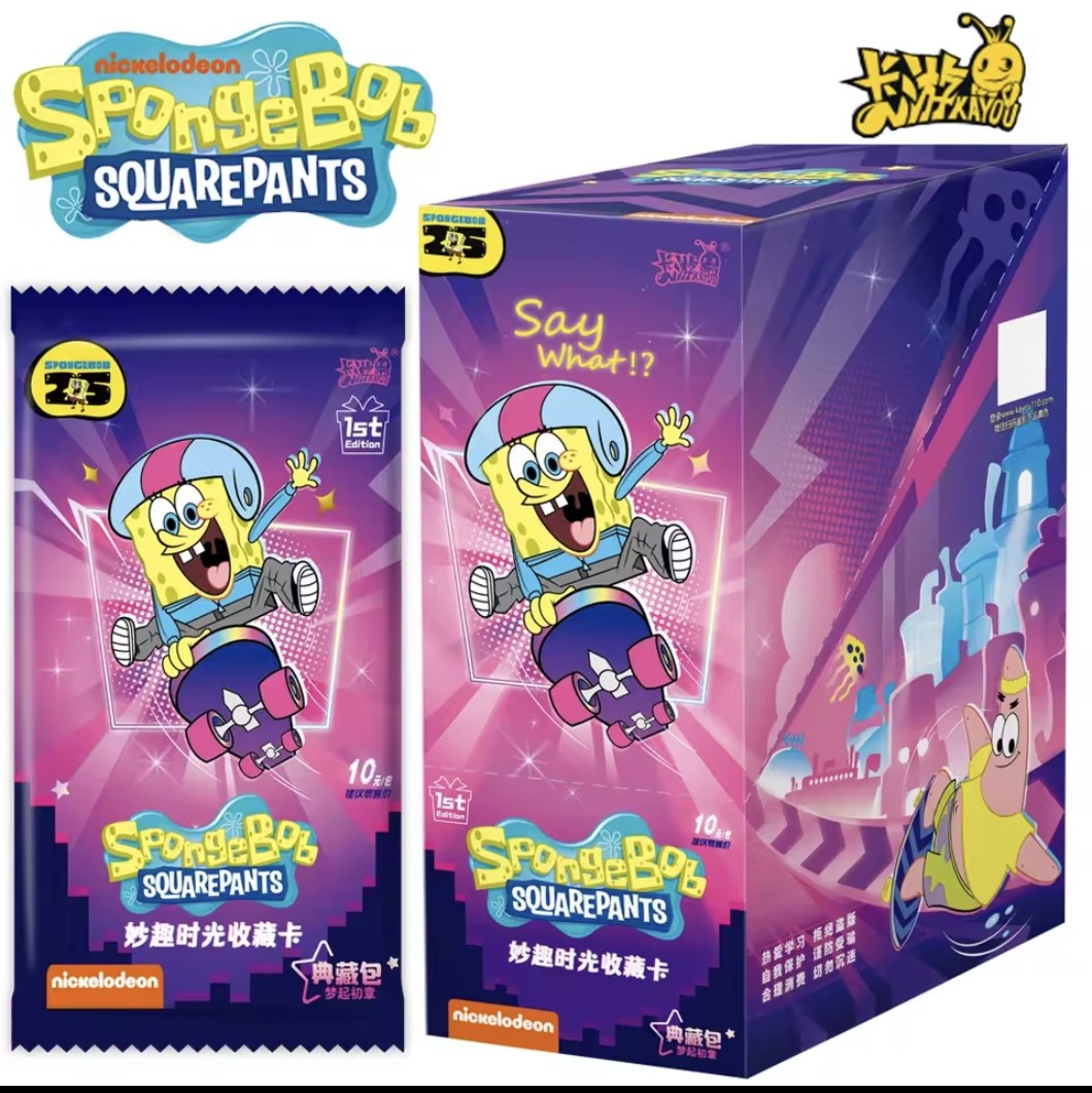 1x Booster SpongeBob kayou 2025 new official Set!
