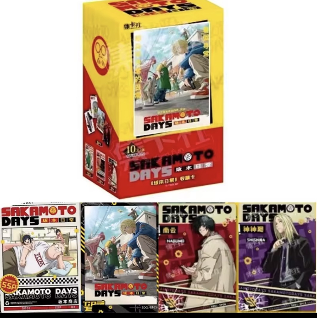 Sakamoto Days Offiziell Card Society Booster