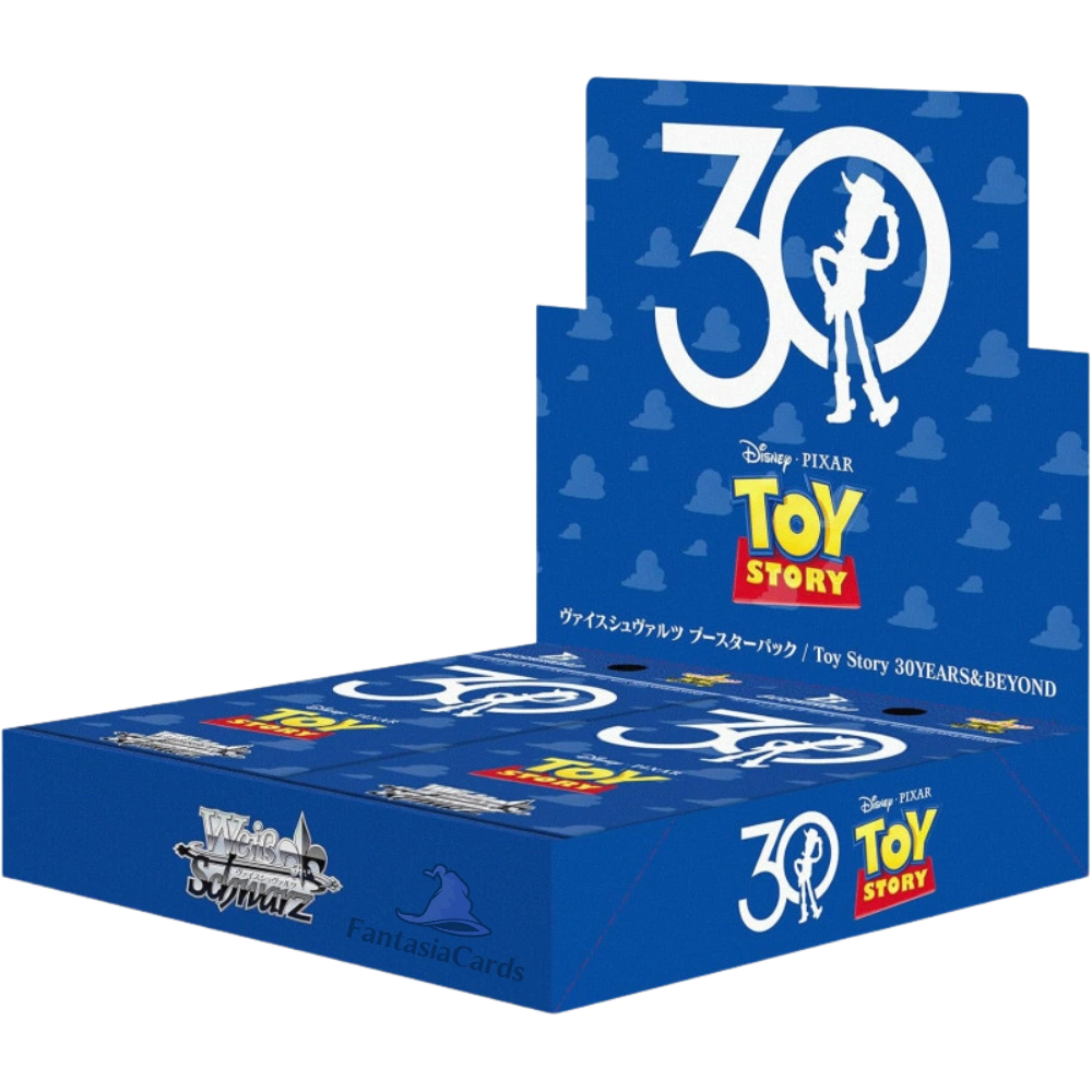 Toy Story 30th Disney pixar anniversary Weiß Schwarz Display Booster