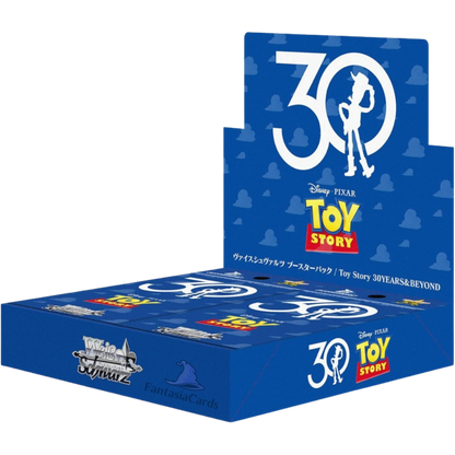 Toy Story 30th Disney pixar anniversary Weiß Schwarz Display Booster