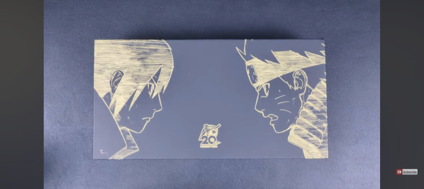 Naruto 20th Anniversary Gold Collector Set – 3 Goldkarten + Ordner