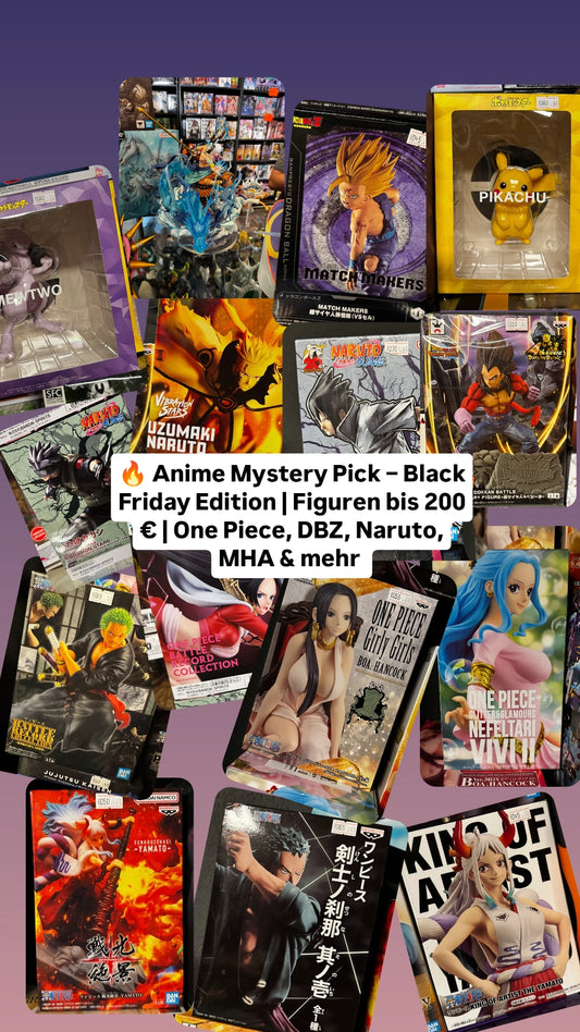 🔥 Anime Mystery Pick – Black Friday Edition | Figuren bis 200 € | One Piece, DBZ, Naruto, MHA & mehr