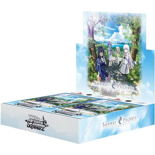 TV Anime Summer Pockets Weiss Schwarz Waifu Display Anime Booster Box